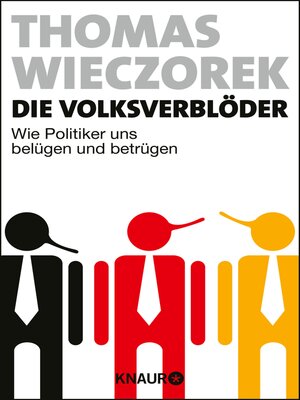 cover image of Die Volksverblöder